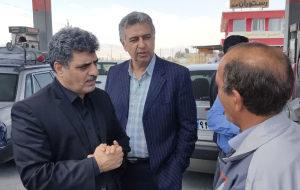 بازدید مدیرعملیات ستاد ازجایگاه های پرتردد در مسیر زائران کربلای معلی در منطقه کرمانشاه