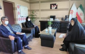 دیدارمدیرمخابرات منطقه کرمانشاه بامدیرکل جدید سازمان تامین اجتماعی استان