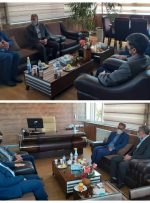 دیدارمهندس کولانی مدیرکل منابع طبیعی و آبخیزداری استان کرمانشاه با نماینده موسسات مردم نهاد و مدیر اجرایی دوازدهمین جشنواره تئاتر ملی مرصاد