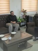 دیدار مدیر مخابرات  کرمانشاه با فرماندار کنگاور