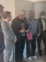 بازدید مدیرمخابرات کرمانشاه از مخابرات شهرستان هرسین