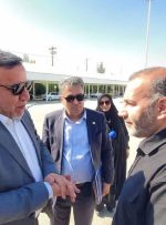 دیدار معاون وزیر راه و شهرسازی و رئیس سازمان راهداری و حمل و نقل جاده‌ای و استاندار کرمانشاه