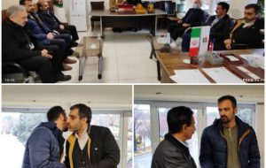 👈 مراسم تکریم و معارفه سرپرست اداره ماشین آلات و تجهیزات راهداری