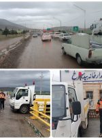 🔹️استقرار گشت راهداری در محورهای مواصلاتی پر تردد