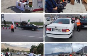 🔹️برپایی ۳ ایستگاه صلواتی نوشیدنی گرم (چای، قهوه، نسکافه و…) در محورهای مواصلاتی استان کرمانشاه ‌
