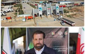 رشد چشمگیر ترانزیت از پایانه مرزی پرویزخان در سال ۱۴۰۳