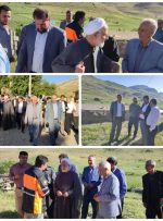 🔹️بازدید از راه روستایی پشت‌تنگ چناران