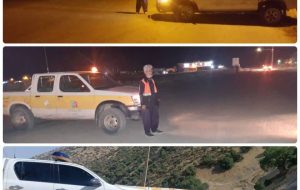 💠 شنبه ۳ خرداد ۱۴۰۴   🔹️حضور شبانه‌روزی گشت‌های راهداری در محورهای مواصلاتی شهرستان ثلاث باباجانی