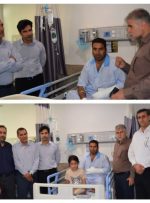 ✅عیادت مدیرعامل شرکت توزیع برق استان کرمانشاه از سیمبان حادثه دیده