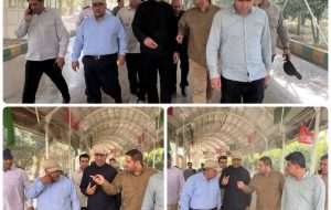 بازدید استاندار کرمانشاه از پایانه مرزی خسروی/آمادگی کامل زیرساخت‌ها برای تردد زائران اربعین