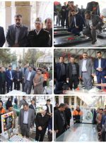 ️برگزاری مراسم غبارروبی و تجدید میثاق با شهدای والامقام