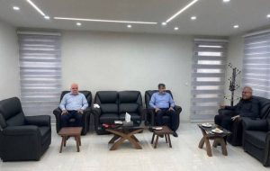 نشست رئیس سازمان راهداری وحمل‌ونقل جاده‌ای و استاندار هرمزگان با محوریت فعالیت های حوزه حمل‌ونقل جاده‌ای و راهداری