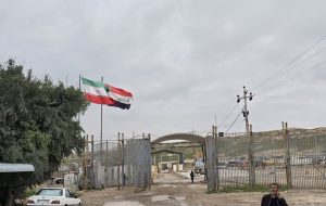 حضور استاندار کرمانشاه در نقطه صفر مرزی با عراق و بازدید از پایانه مرزی سومار