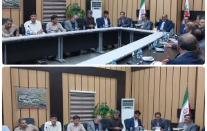 🔹️جلسه شورای هماهنگی پایانه های مرزی در پایانه مرزی پرویزخان برای تسهیل صادرات برگزار شد