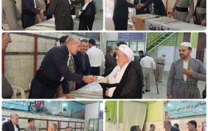 🔹️به مناسبت هفته دولت: برپایی میز خدمت اداره راهداری و حمل و نقل جاده ای شهرستان پاوه در نماز جمعه